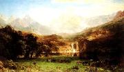Albert Bierstadt The Rocky Mountains oil